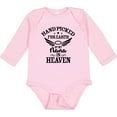 thumbnail image 3 of Inktastic Handpicked for Earth by My Nana in Heaven with Angel Wings Boys or Girls Long Sleeve Baby Bodysuit, 3 of 5