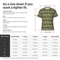 thumbnail image 4 of Bixox Men's Green Snake Printed Short Sleeve Skinny Athletic T-Shirt, 4 of 6
