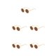 thumbnail image 3 of Sonducket Gafas de sol ópticas redondas Gafas para bebés Adorable niño pequeño Protección clásica para protección de ojos Beige Type2 NO2 Sonducket CBP374775, 3 of 5