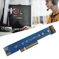 thumbnail image 3 of PCIe x8 Interfaces Split Card to 2 NVMe M.2 NGFF SSD Adapter Converter For 1U, 3 of 5