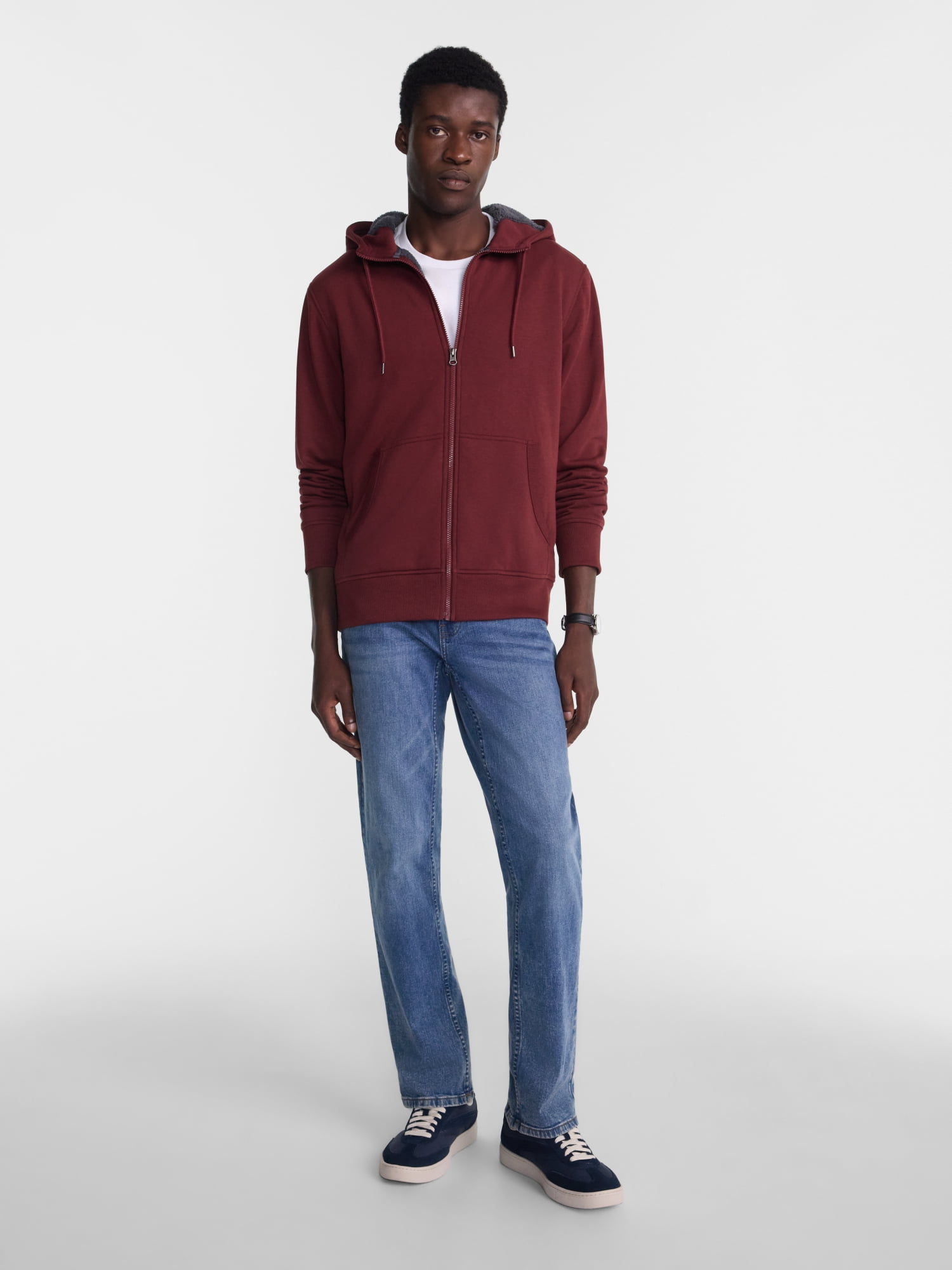 George Men's and Big Men's High Pile Fleece Hoodie, Sizes S-4XLT
