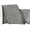 gray, variant on Natural Burlap Wired Ribbon, 2.5 Inch 10 Yards Gray Fabric Ribbon for Craft, Wreath Bow, Gift Wrapping, Wedding, Christmas Party Decoration gray -