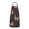 thumbnail image 2 of Pofeuu Butterfly1 Print Waterproof Apron with Pockets Adjustable Cooking Aprons Kitchen Bib for Baking Household Cleaning, 2 of 8