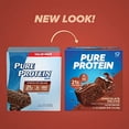 thumbnail image 3 of Pure Protein Bars, High Protein, Nutritious Snacks to Support Energy, Low Sugar, Gluten Free, Chocolate Deluxe, 1.76 oz., 12 Count(Pack of 1) (Packaging may vary), 3 of 5
