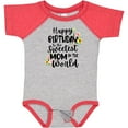 thumbnail image 3 of Inktastic Happy Birthday to the Sweetest Mom in the World Girls Baby Bodysuit, 3 of 5