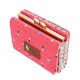 thumbnail image 2 of Monedero de mano perfecl para mujeres Titular de Tarjeta Clave Estilo vintage Melon rojo, 2 of 8