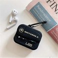 thumbnail image 4 of Para AirPod 2/1 Estuche de lujo para AirPods 2.º/1.º Estuches para Air Pods Cubierta Hypebeast Diseño divertido Diversión 3D Lindo Moderno Diseño único Elegante Silicona suave para, 4 of 5