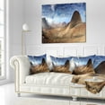 thumbnail image 3 of Designart Mountain Scenery Panorama - Landscape Photography Throw Pillow - 18x18, 3 of 5