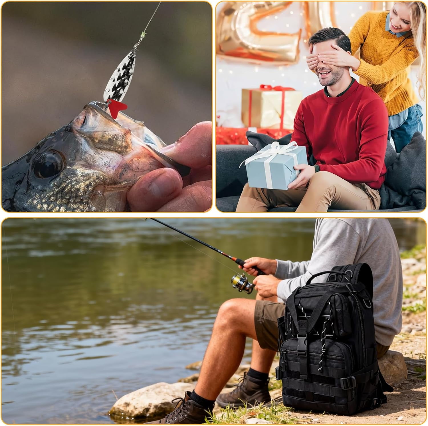 139PCS Tackle Box Backpack Fishing Kit with Waterproof Storage and Accessories for Men Women