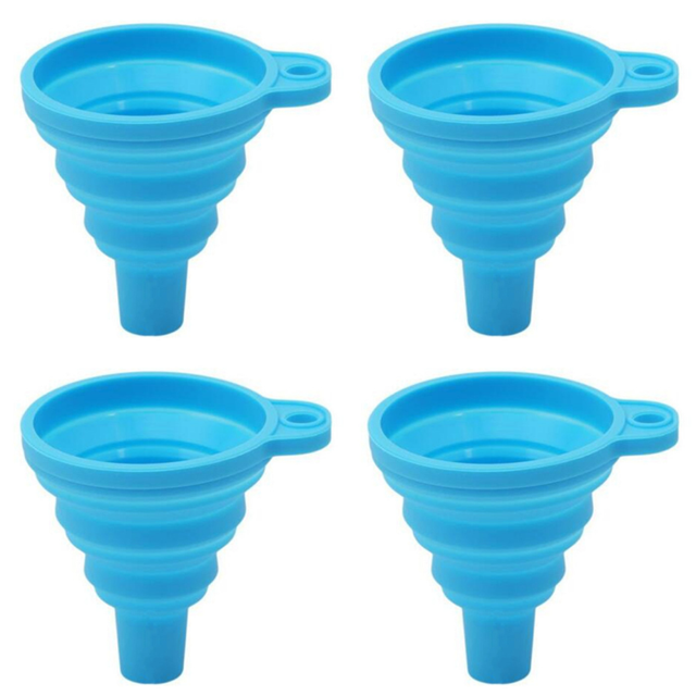 Utensilios de cocina Accesorios Embudos plegables para botella de agua Transferencia de líquido Grado alimenticio Vhermosa Utensilios de Cocina