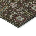 thumbnail image 4 of Addison Rugs Chantille Indoor/Outdoor Transitional Global Chocolate Washable Round Rug, 8' x 8', 4 of 6