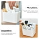 thumbnail image 5 of GOOHOCHY Organizador de baño con asa, cesta de almacenamiento portátil, organizador de almacenamiento para baño, 5 of 8