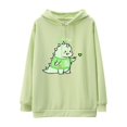 thumbnail image 1 of Vestido casual Gibobby con capucha para Mujer Sudadera de manga larga Navidad Verde M, 1 of 5