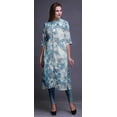thumbnail image 4 of Bimba Women Straight Long Kurta Regular Fit Tunic Casual Kurti Medium, 4 of 6