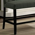 thumbnail image 4 of Furniture of America Verona Counter Height Bench, Gray and Antique Black, 4 of 7