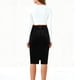 thumbnail image 4 of Karight Womens Velvet Skirts Pencil Skirt Fashion Comfy Bodycon Ruched High Waist Cocktai Midi Skirts Fall Clothes for Office, 4 of 5