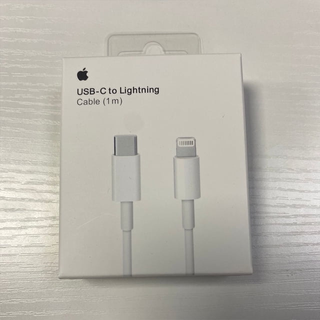 Logo Original Apple Iphone Lightning Cable Cargador 20W USB-C Adaptador De Alimentación 1m/2m PD Carga Rápida Tipo Rápido Para 7 8 Plus X XR 11 XS 12 13 14 Pro Max Plus Gao Jiahui unisex
