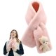 thumbnail image 1 of Bufanda De Oso De Peluche Blanca,Bufanda De Cuello De Oso,Bufanda linda para mujer Bufanda de oso | Bufanda de felpa cálida para cumpleaños, Año Nuevo, Navidad, Pascua, mujeres, novia, madre, esposa, 1 of 5