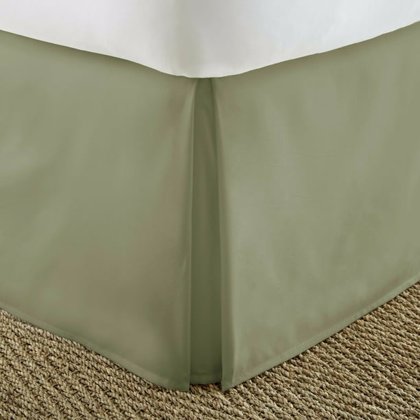 Becky Cameron Luxury Hotel Quality Bed Skirt Dust Ruffle Color Sage