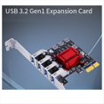 thumbnail image 2 of Tarjeta de Expansión USB 3.2 de 4 Puertos. Tarjeta Adaptadora PCI-e A USB 3.0 Tipo C de Escritorio. Cuatro Puertos 2U., 2 of 5
