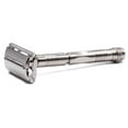 thumbnail image 5 of Parker 90R - Long Handle Butterfly Open Double Edge Safety Razor and 5 Shark Super Chrome Blades, 5 of 5