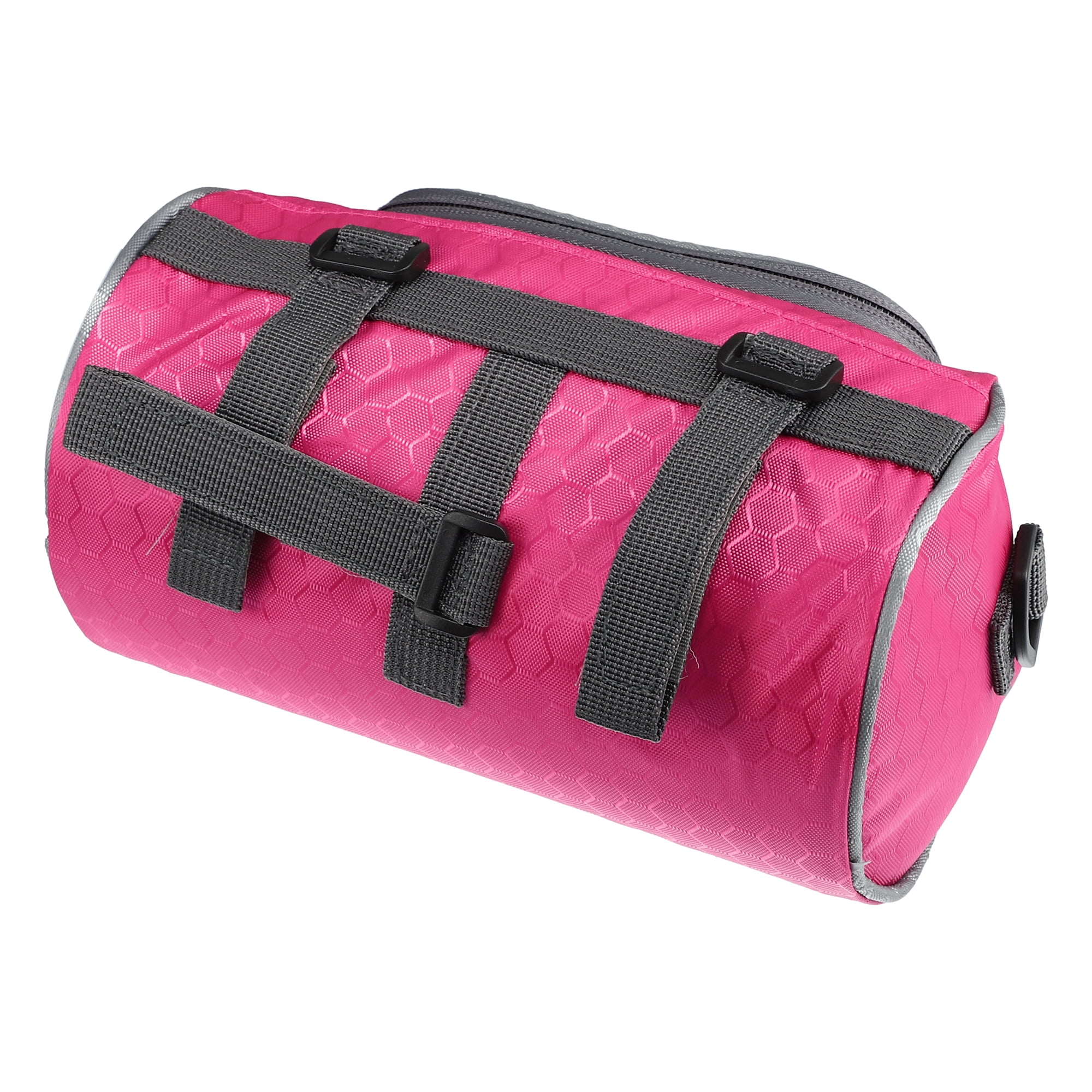 Unique Bargains Bike Handlebar Bag with Touch Screen Holder Red