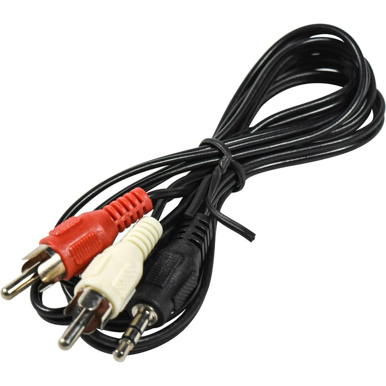 Cable RCA a MINIPLUG 3.5MM Auxiliar
