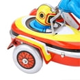 thumbnail image 4 of Vintage Iron Three-Wheeled Mechanical Motorcycle Collectible Toy for Desk Decoration, 4 of 4