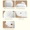 thumbnail image 3 of Luz De Noche Led Gatito Lindo Niños Lámpara De Dormir Mesa Luz De Noche 2400 Mah Batería Control Remoto Natural / Blanco / Luz Blanca Cálida Lámpara De Noche Encantadora Para Dormitorio Sala Methold HA021608-00, 3 of 7