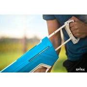 SPYRA Manual Water Blaster, Outdoor Squirt Gun for Pool Games, SpyraLX, Blue
