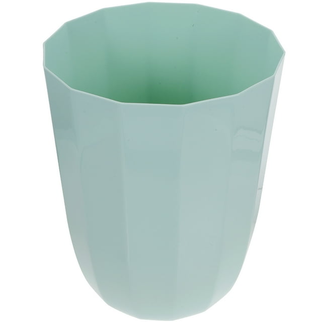UPGRATOR 1Set Rectangular Plastic Trash Can for Kitchen and Bathroom Waste