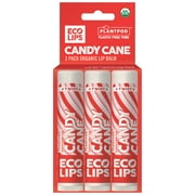 Eco Lips Candy Candy Organic Holiday Lip Balm & Conditioner, Vanilla Mint
