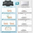 thumbnail image 5 of DONAMA Cervical Pillow for Neck and Shoulder,Contour Memory Foam Pillow,Ergonomic Neck Support Pillow for Side Back Stomach Sleepers with Pillowcase, 5 of 15