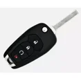 thumbnail image 2 of Key Cut + Chevrolet Cruze 2016 - 2019 Flip Remote Key Fob LXP-T004 XL8 433mhz, 2 of 7