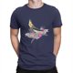 thumbnail image 5 of Camisetas Crazy Lady para hombre, divertidas camisetas de algodón con diseño de cacatúa, cuello redondo y manga corta, ropa estampada., 5 of 7