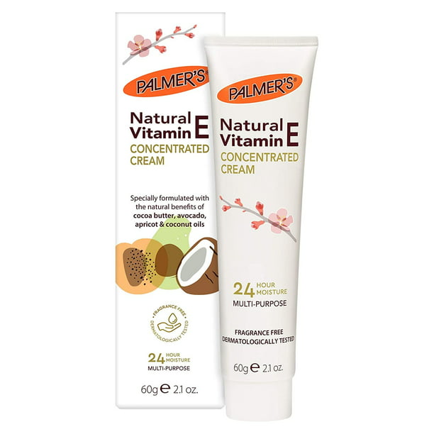 Interpretatief positie de begeleiding Palmer's Natural Vitamin E Concentrated Cream 2.10 Oz. - Walmart.com