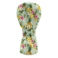 thumbnail image 2 of Yuyamidu Pineapple Lemon Golf Club Head Covers for Women Hibiscus Golf Accessories Waterproof PU Leather for Woods and Driver Fairway Hybrids, 2 of 7
