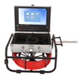 thumbnail image 3 of Pipe Endoscope Camera, AHD 720P Borescope Inspection Camera with 8 Adjustable LED Lights, 9in LCD Display Sewer Camera, IP68 Waterproof for Industrial Plumbing Drain, 3 of 8