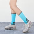thumbnail image 5 of 4Pack Mens Boys Sock Basketball Hiking Athletic Outdoor Sports Thick Mid-Calf Crew Socks, 5 of 8