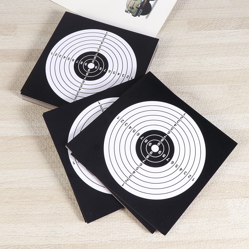 200 Pcs Target Paper Targets for Shooting Shooting Targets Paper Bows and Arrows Targets Convenient Targets Bow Targets