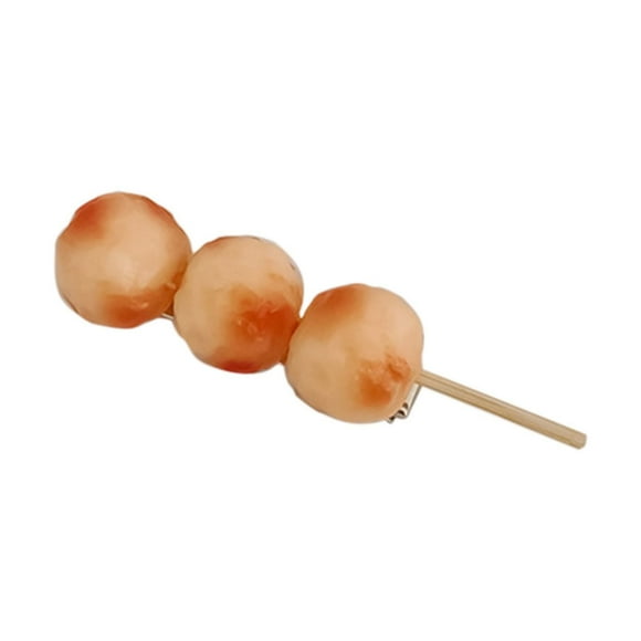 1X Hairpin Bradem Clear Out Deal, Unique Funny Fast Food Hairpin Funny Simulation Food Hairpin Creative Accessories Ladies Girl Gift Funny Simulation Food Hairpin, F Barrettes, One Size