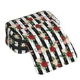thumbnail image 4 of Sikiie Rose Flowers Print Flip Double-layer Pencil Case, All-purpose Stationery Bag for Study and Office, Zipper Design, Unisex, 4 of 7