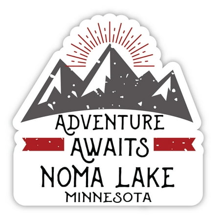 

Noma Lake Minnesota Souvenir 4-Inch Magnet Adventure Awaits Design