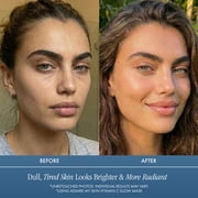 Vitamin C Mask for Face – Brightening Face Masks Skin Care Contains Glycolic Acid and Lactic Acid + Squalane Oil – Hydrating Beauty Face Mask for Glowing Youthful Skin and Smooth Even Skin Tone 2oz