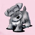 thumbnail image 2 of CafePress - Kiniart Silver Schnauz Long Sleeve Infant Bodysuit - Long Sleeve Cotton Baby Bodysuit, 2 of 4