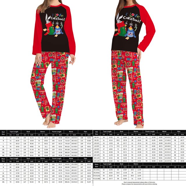 Conjunto de pijama familiar de 2 piezas, ajuste holgado, estampado de pato, vestido para padres e hijos, traje diario FLhrweasw Nuevo