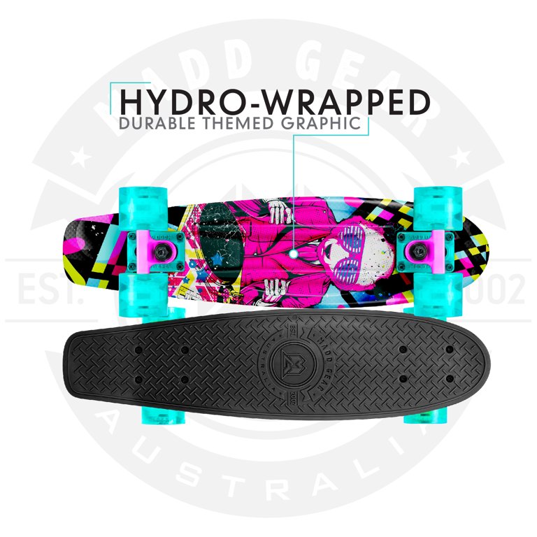 Madd Gear Retro Skateboard - 22 PP Deck - ABEC-9 Bearings