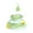 Green, variant on NEXAVKPR 3-Layer RollerTrack Cats Teaser Toy Rotating Cats Track Tower Treat Feeders Interaction Boredom Relief Pet Toy