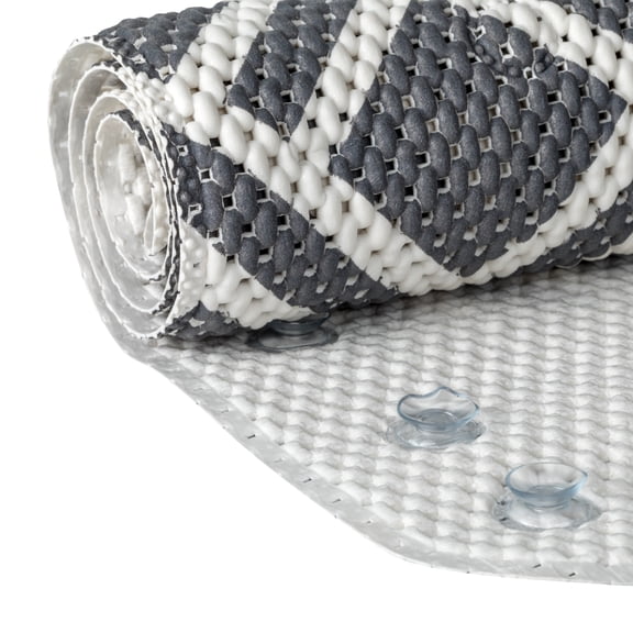 Mainstays 17 in. x 36 in. Cushioned Bathtub Mat Collection