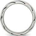thumbnail image 2 of Stainless Steel Polished Braided Design Ring (Size 8) Made In China sr287-8, 2 of 5